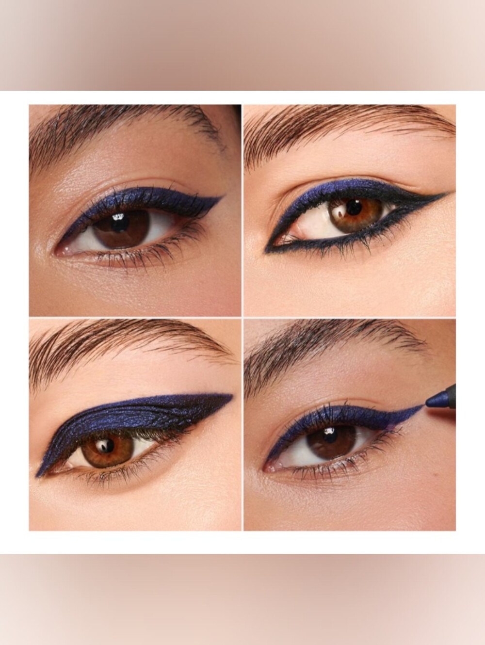 Wonderskin Eyeliner Pencils In Black Truffle and Blueberry - Picture 7 of 7